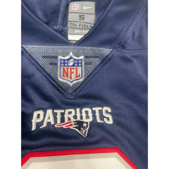 Nike NFL New England Patriots Matthew Judon 9 Jersey Navy Blue Mens Small S - Picture 5 of 12